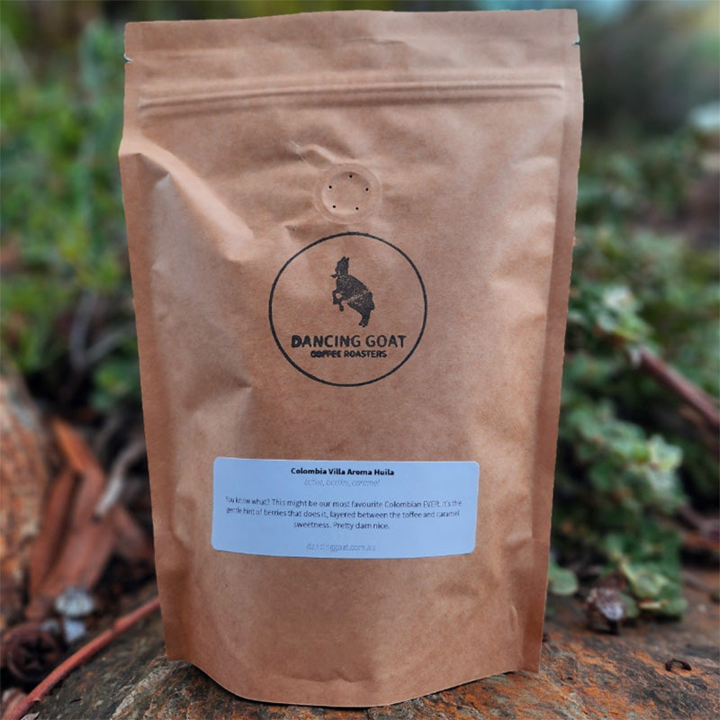 Colombia Villa Aroma Huila roasted coffee beans - Premium coffee beans from Dancing Goat Coffee Roasters - From just $15! Shop now