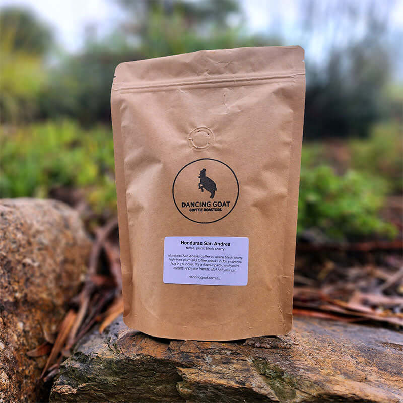 Honduras San Andres roasted coffee beans - Premium coffee beans from Dancing Goat Coffee Roasters - From just $15! Shop now