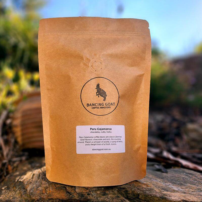 Peru Cajamarca roasted coffee beans - Premium coffee beans from Dancing Goat Coffee Roasters - From just $15! Shop now